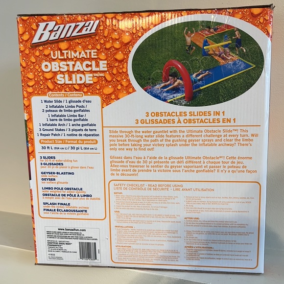 NEW - Banzai Ultimate Obstacle Slide - Picture 3 of 4
